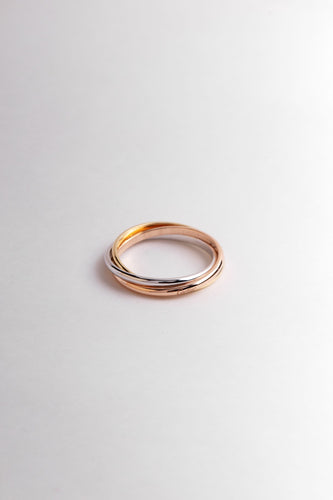 Bague 50 Bague CARTIER Trinity Mini 58 Facettes 63813-60217