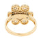 Bague 54 Bague Fleur Or jaune Diamant 58 Facettes 1991999CN