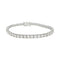 Bracelet Bracelet ligne en or blanc et diamants. 58 Facettes 31800