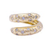 Bague 50 Bague Chaumet, "Tango", or jaune et diamants. 58 Facettes 33282