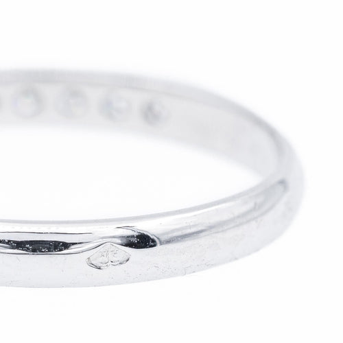 Bague 51 Bague Alliance Or blanc Diamant 58 Facettes 2283246CN