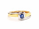 Bague 56 Bague Or jaune Saphir 58 Facettes 06353CD