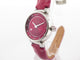 Montre montre LOUIS VUITTON tambour q12mc en acier 28 mm quartz lady 58 Facettes 254178
