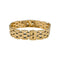 Bracelet Bracelet Cartier maille panthère en or jaune et diamants. 58 Facettes 31343