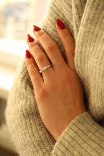 Bague 54 Bague Solitaire Or blanc Diamant 58 Facettes 2172933CN