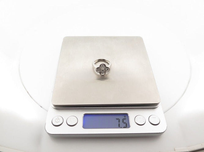 Bague 52 vintage bague VAN CLEEF & ARPELS alhambra or diamants 58 Facettes 258547