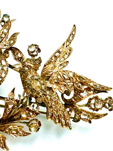 Broche Superbe ensemble broche et bague Empire austro-hongrois 58 Facettes