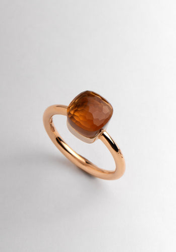 Bague 51 Bague POMELLATO Nudo PM Or Rose 750/1000 58 Facettes 64590-61086