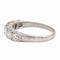 Bague 52.5 Bague Demi alliance or blanc Diamant 58 Facettes 2432013CN