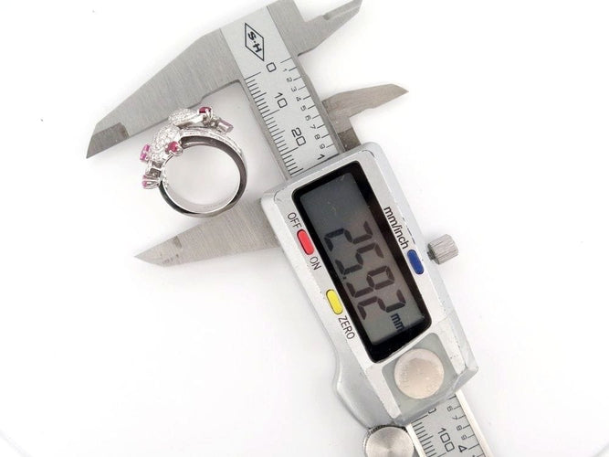 Bague 55 bague CHAUMET bee my love or blanc 18k diamant 1.1ct diamond 55 58 Facettes 250945