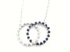 Collier Collier Or blanc Diamant 58 Facettes 06022CD