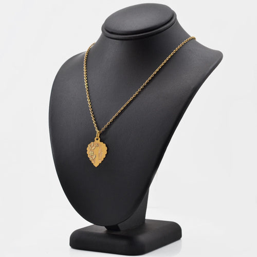 Pendentif Médaille ancienne Notre Dame de Lourdes 58 Facettes CVP54 14-329