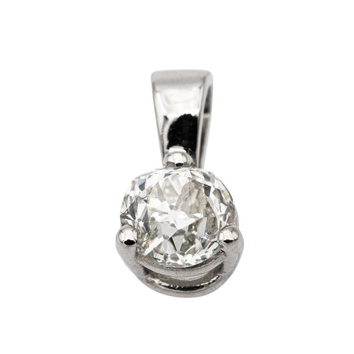 Pendentif Pendentif Or blanc Diamant 58 Facettes 2621611CN