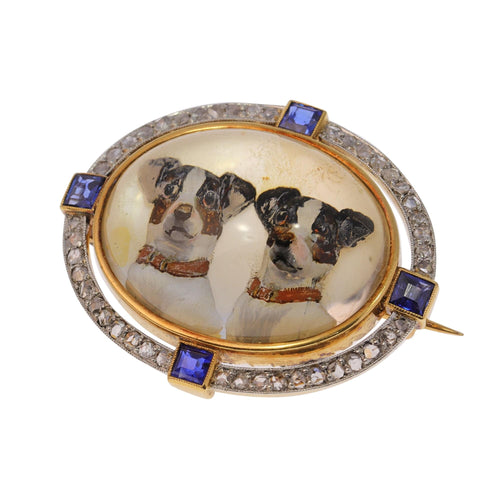 Broche Broche Jack Russell 58 Facettes 23303-0048