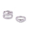Bague Bague or gris et diamant princesse 58 Facettes 1