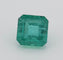 Gemstone Emeraude non huilé 1.39cts certificat GFCO 58 Facettes 183