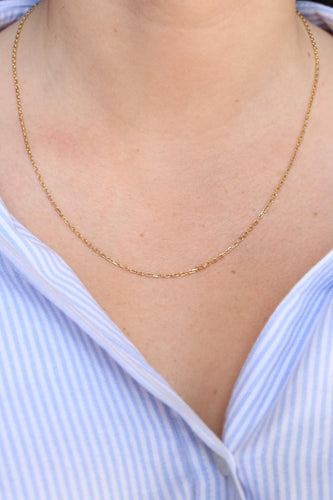 Collier Collier Maille forçat Or jaune 58 Facettes 2038030CN