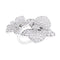 Bague 54 Bague Cartier, "Caresse d'Orchidées", or blanc, diamants. 58 Facettes 33162