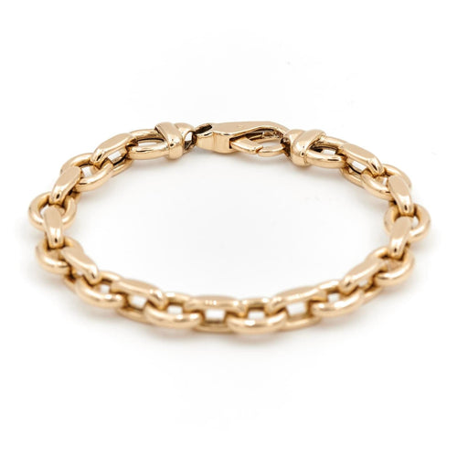 Bracelet Bracelet Maille forçat Or jaune 58 Facettes 1641177CN