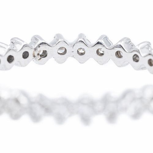 Bague 58 Bague Alliance Platine Diamant 58 Facettes 2264505CN