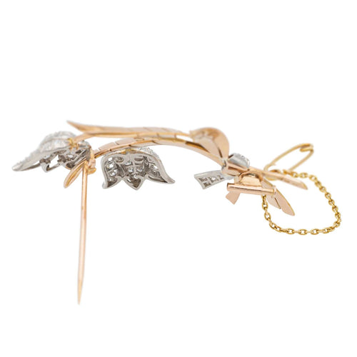 Broche Broche Or rose Diamant 58 Facettes 2569092CN