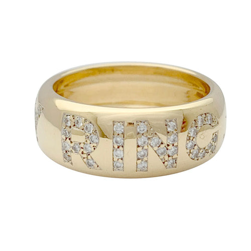 Bague 52 Bague Van Cleef & Arpels, "Eternity ring", or jaune, diamants. 58 Facettes 32106