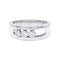 Bague 57 Bague Messika, "Move Joaillerie PM", or blanc, diamants. 58 Facettes 33032