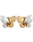 Boucles d'oreilles Boucles d'oreilles clips papillon Bulgari Farfalle diamants or blanc et jaune 58 Facettes