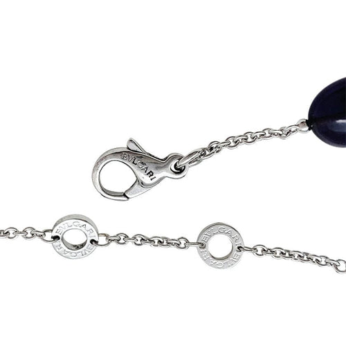 Bracelet Bracelet Bulgari "B.Zero1" en or blanc, améthystes et topazes. 58 Facettes 30874