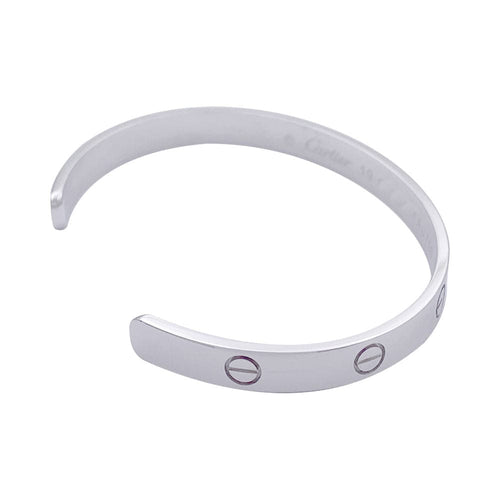 Bracelet Bracelet Cartier, "Love", or blanc. 58 Facettes 32446