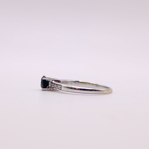 Bague 52 MAUBOUSSIN - bague diamants, saphir 58 Facettes