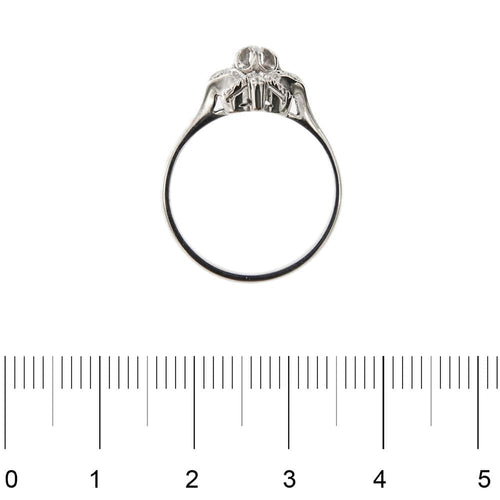 Bague 55 Bague Solitaire diamant 0,05 ct 58 Facettes 23949