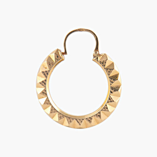 Boucles d'oreilles Or Jaune BOUCLES D'OREILLES "CREOLES" OR JAUNE 58 Facettes BO/220081