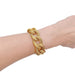 Bracelet Bracelet vintage en or jaune. 58 Facettes 32843