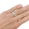 Bague 50 Alliance diamants baguette platine. 58 Facettes 31486