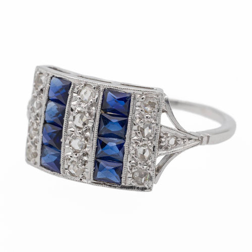 Bague 55.5 Bague Bandeau Platine Diamant 58 Facettes 2542735CN