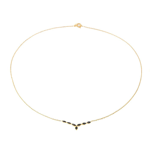 Collier Collier Or jaune Saphir 58 Facettes 2052059CN