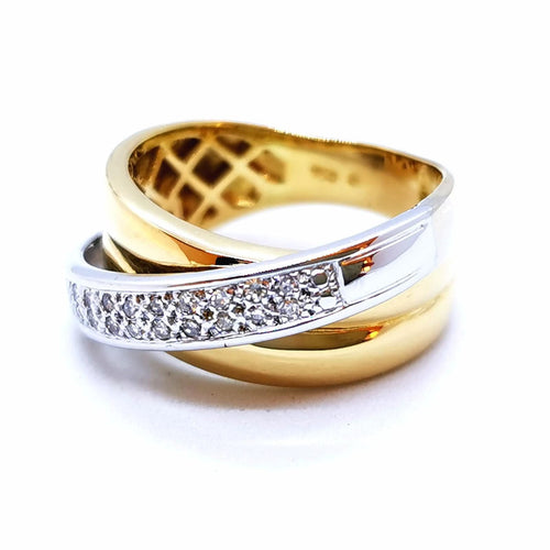 Bague 55 Bague Or jaune Diamant 58 Facettes 2127992CN