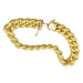 Bracelet Bracelet gourmette en or jaune. 58 Facettes 31509