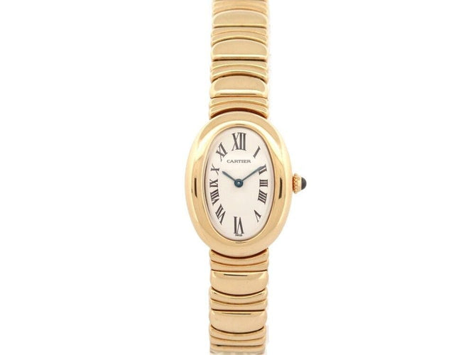 Montre montre CARTIER baignoire pm 31 mm en or jaune 18k quartz 58 Facettes 257010