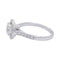 Bague 53 Bague solitaire diamant, or blanc. 58 Facettes 32246
