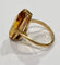 Bague 57 Sublime bague citrine orangé 58 Facettes