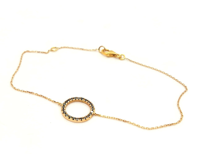 Bracelet Bracelet Graphique Or rose Diamant 58 Facettes 579185RV