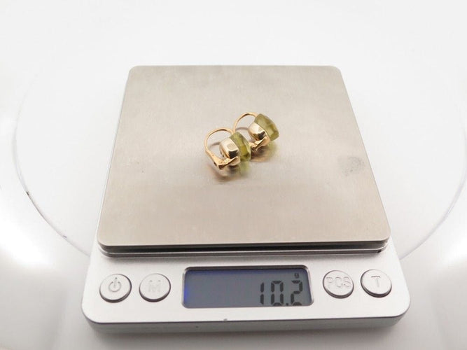 Boucles d'oreilles boucles d'oreilles POMELLATO nudo classic quartz citron or jaune 58 Facettes 257823