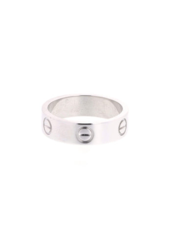 Bague 54 Bague CARTIER Love en Or Blanc 750/1000 58 Facettes 60363-55989