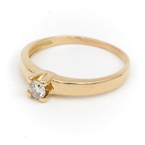 Bague 52 Bague Solitaire Or jaune Diamant 58 Facettes 1791798CN