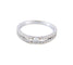 Bague BAGUE OR BLANC & DIAMANTS 58 Facettes BO/220060 NSS-STA