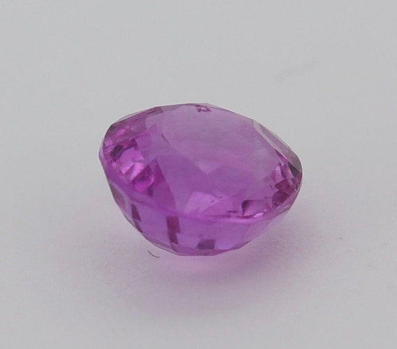 Gemstone Saphir rose non chauffée 0.84cts 58 Facettes 153