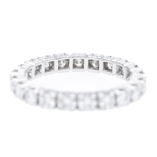 Bague 51 Bague Alliance américaine Or blanc diamant 58 Facettes 2067638CN