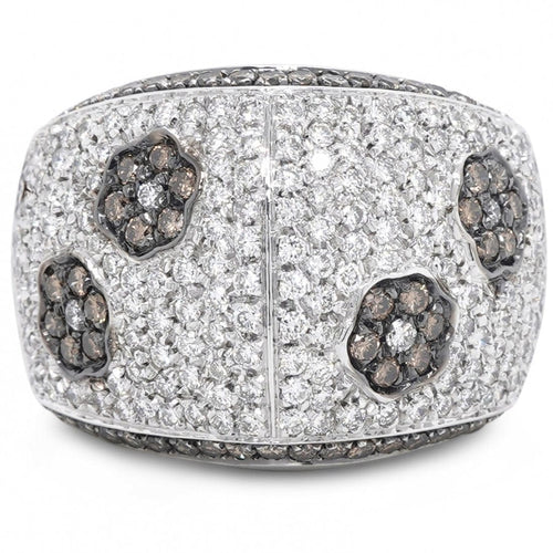 Bague 57 Bague or gris diamants blancs 58 Facettes 61E00366